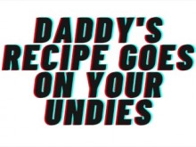 La receta de papá va en tu ropa interior [VISTA PREVIA DE AUDIO][M4F][AUDIO PORNO][AUDIO EROTICA]